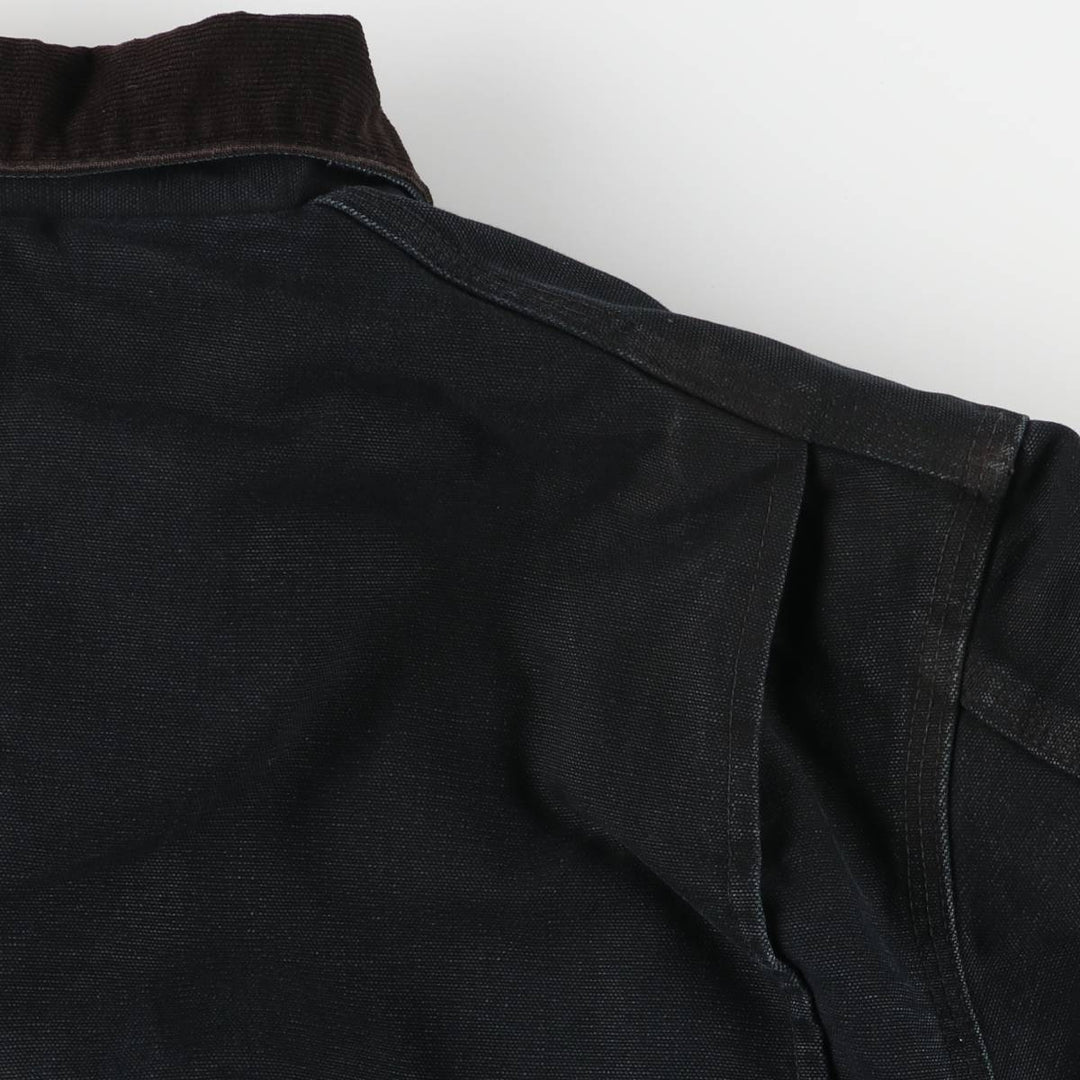 Carhartt Traditional Padded Duck Work Jacket, Made in USA, Men's Size Medium cotton black type Vintage Second Hand