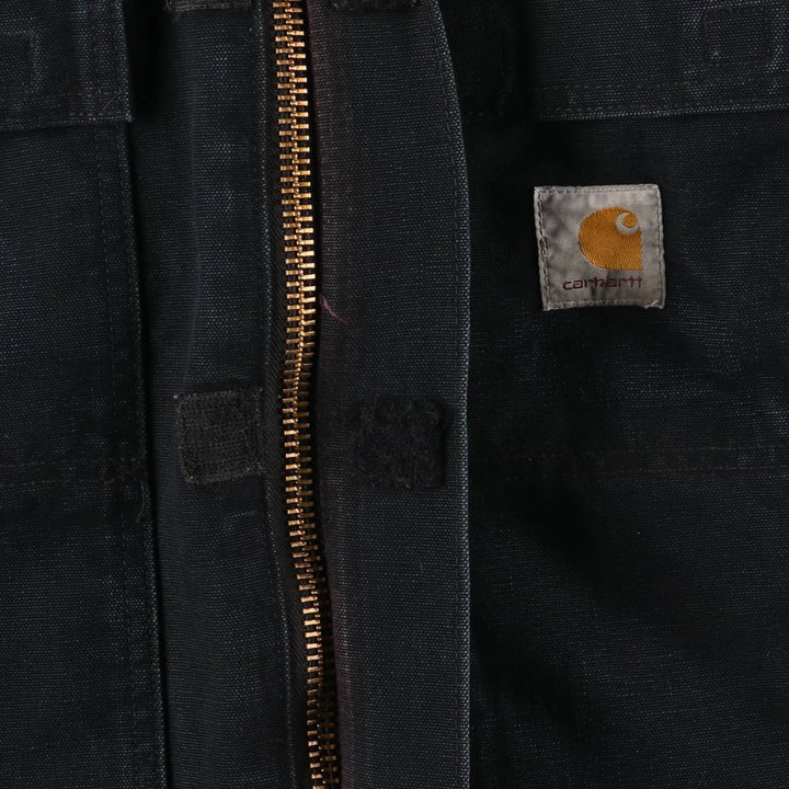 Carhartt Traditional Padded Duck Work Jacket, Made in USA, Men's Size Medium cotton black type Vintage Second Hand
