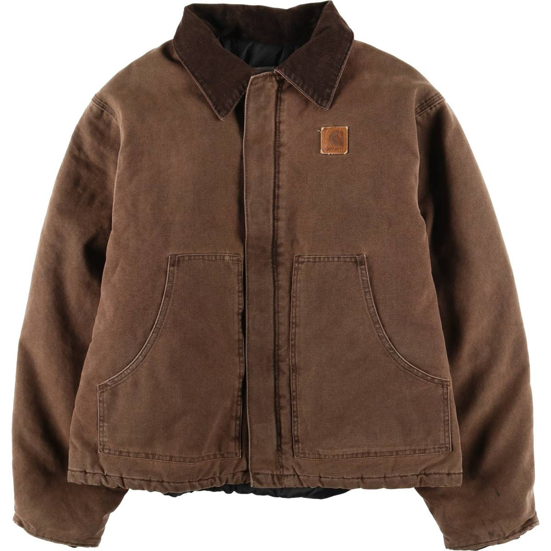 Carhartt Traditional Padded Duck Work Jacket, Men's XL unclear brown type Vintage Second Hand