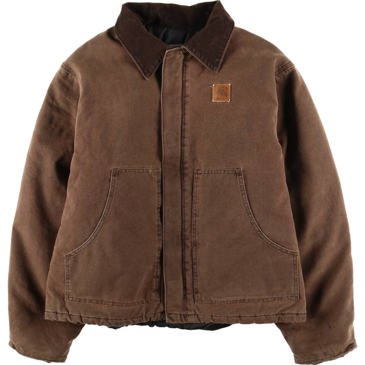 Carhartt Traditional Padded Duck Work Jacket, Men's XL unclear brown type Vintage Second Hand
