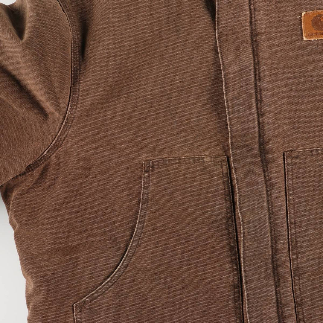 Carhartt Traditional Padded Duck Work Jacket, Men's XL unclear brown type Vintage Second Hand