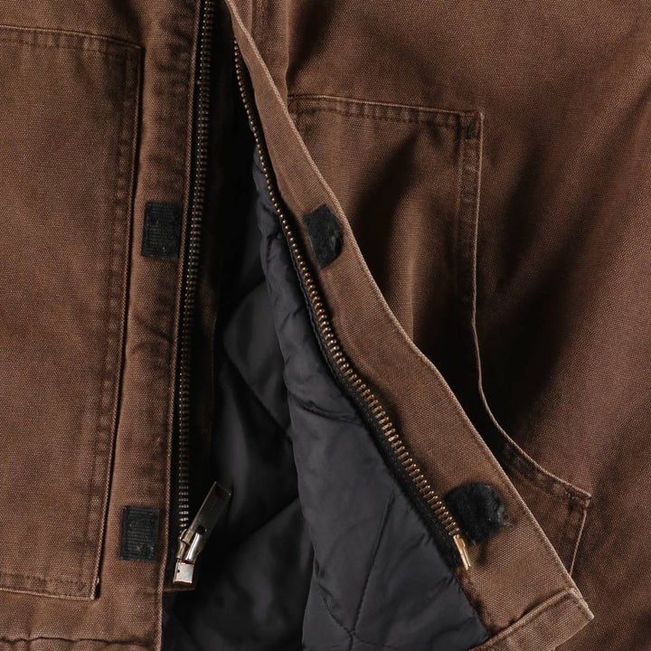 Carhartt Traditional Padded Duck Work Jacket, Men's XL unclear brown type Vintage Second Hand