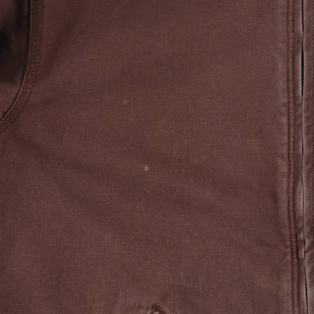 Carhartt Active Jacket, Padded Duck Full-Zip Hoodie, Men's Size Medium cotton brown type Vintage Second Hand