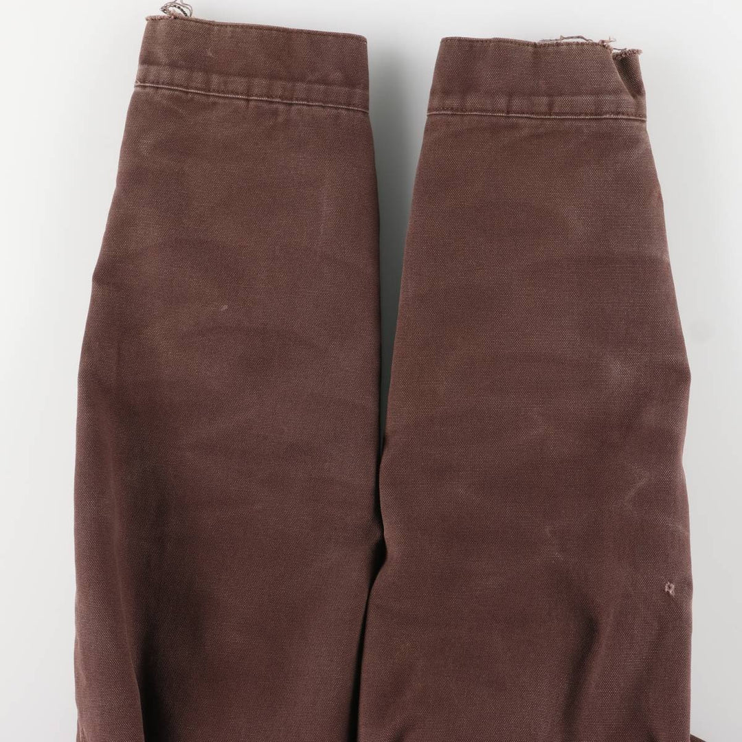 Carhartt Active Jacket, Padded Duck Full-Zip Hoodie, Men's Size Medium cotton brown type Vintage Second Hand