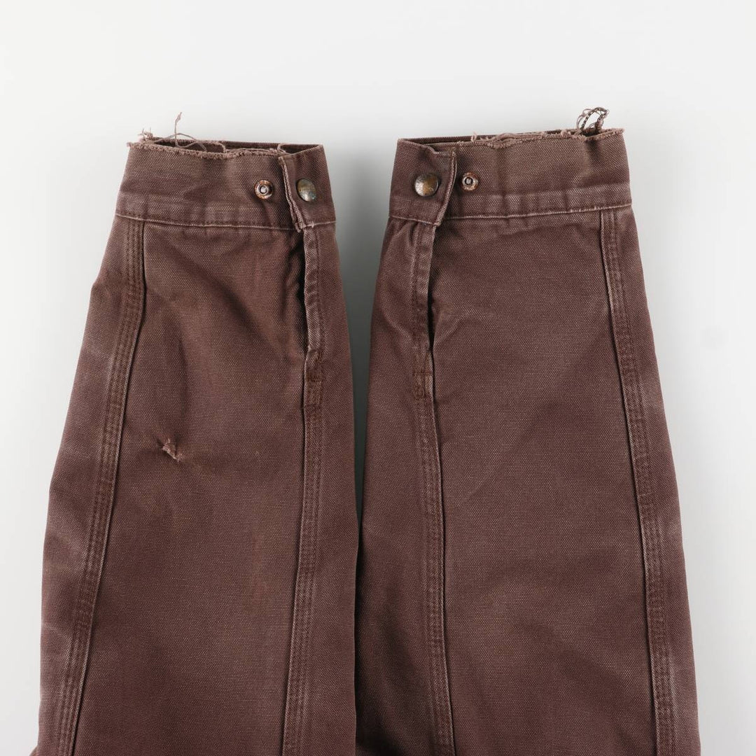 Carhartt Active Jacket, Padded Duck Full-Zip Hoodie, Men's Size Medium cotton brown type Vintage Second Hand