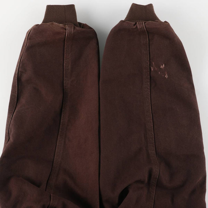 00'S Carhartt Active Jacket Duck Full Zip Parka Men's L size cotton brown type Vintage Second Hand