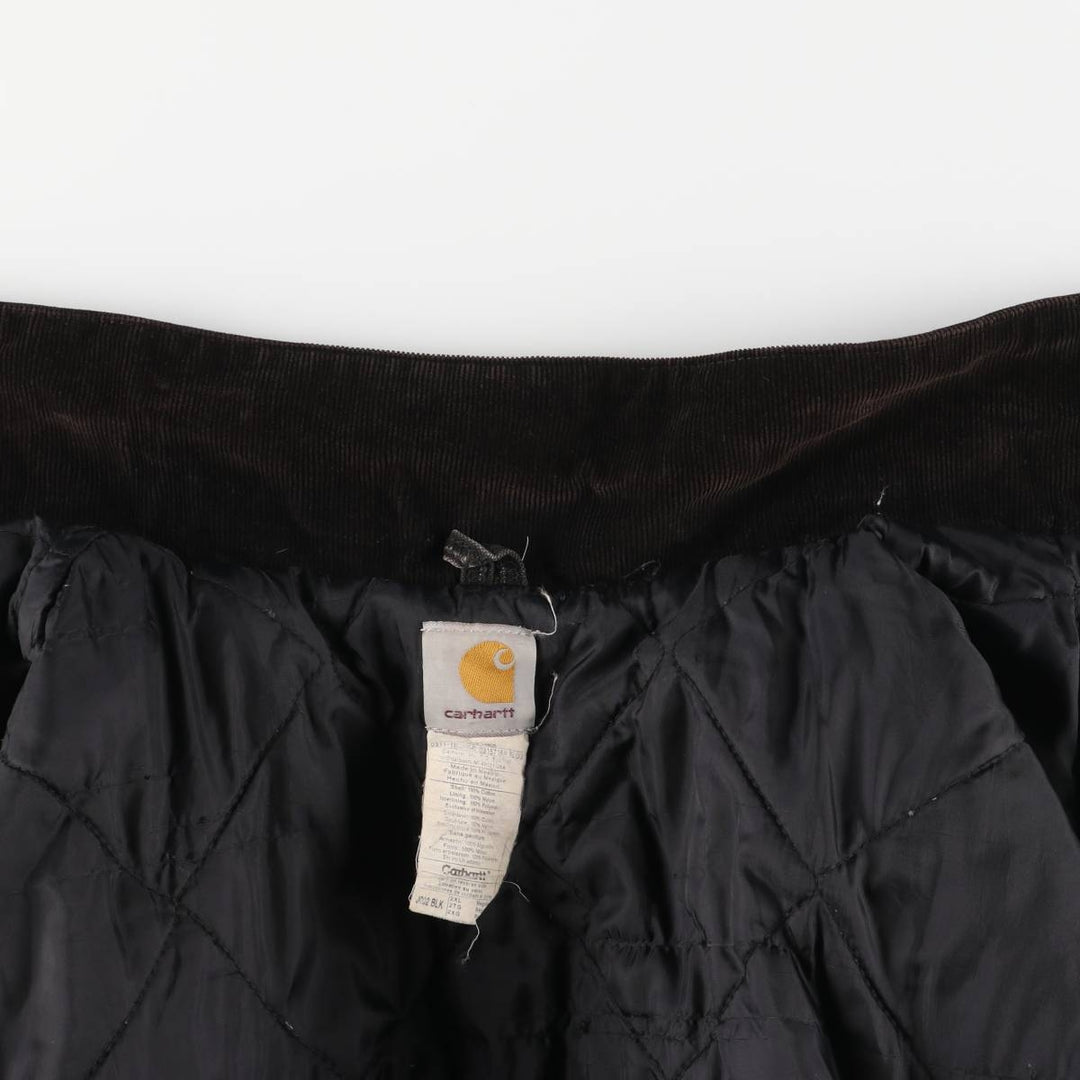 Carhartt Traditional Jacket, Padded Duck Work Jacket, Men's XXL cotton black type Vintage Second Hand
