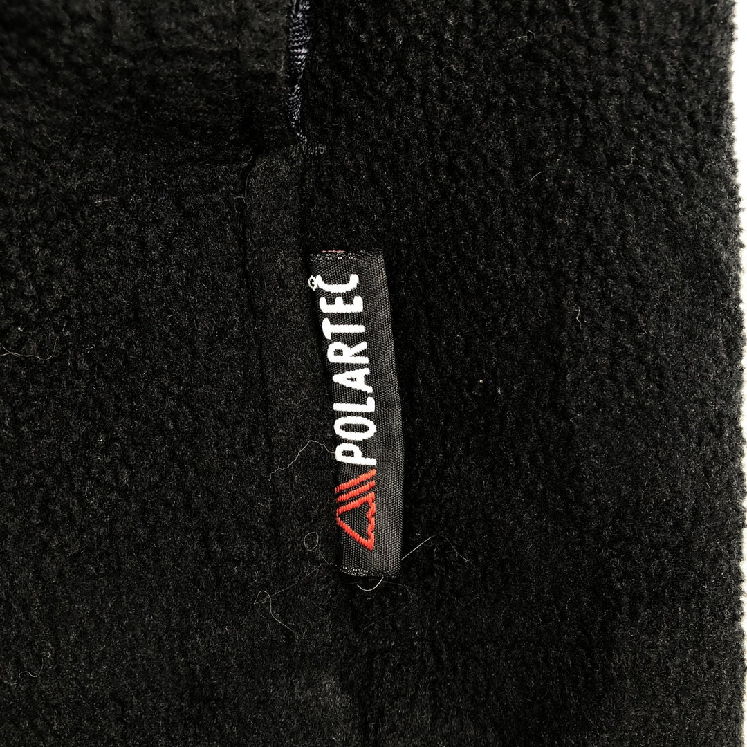 90'S Woolrich fleece vest, size M, equivalent to men's size M polyester black type Vintage Second Hand