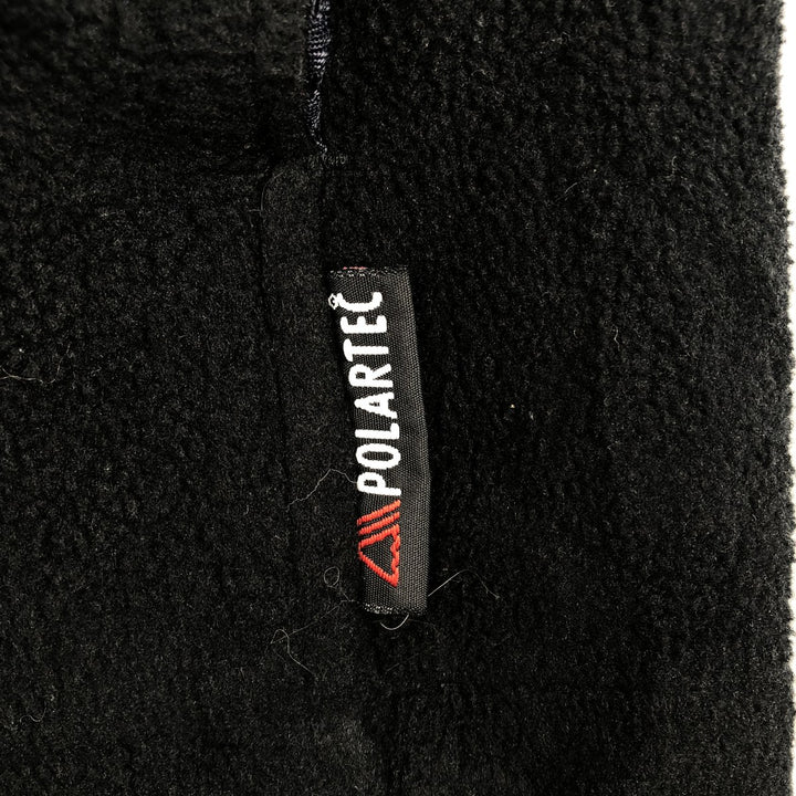 90'S Woolrich fleece vest, size M, equivalent to men's size M polyester black type Vintage Second Hand