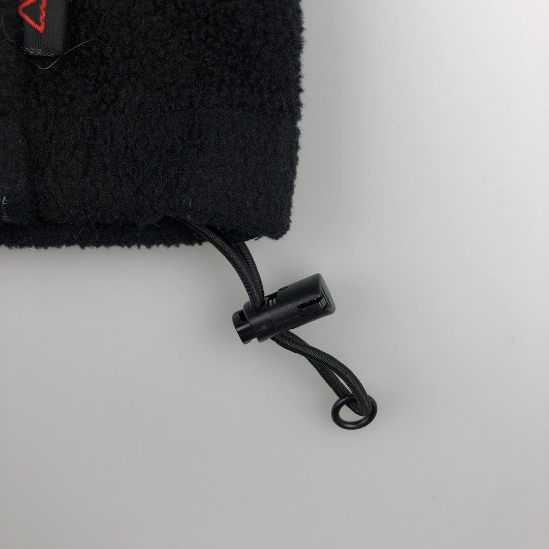 90'S Woolrich fleece vest, size M, equivalent to men's size M polyester black type Vintage Second Hand