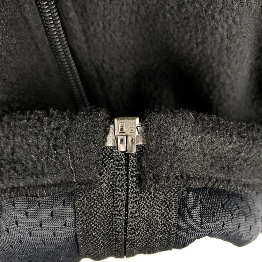 90'S Woolrich fleece vest, size M, equivalent to men's size M polyester black type Vintage Second Hand