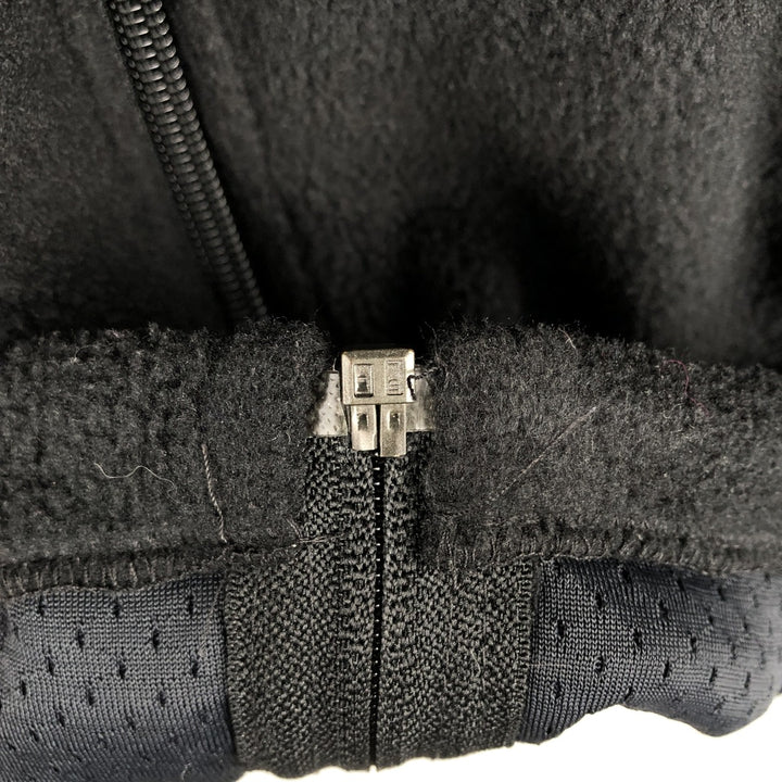 90'S Woolrich fleece vest, size M, equivalent to men's size M polyester black type Vintage Second Hand
