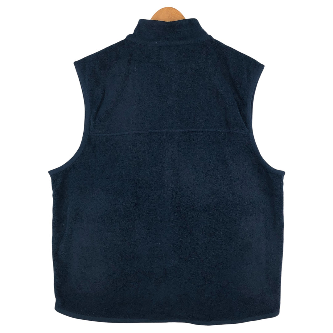 90'S GAP Old Gap Fleece Vest, Men's XL, Vintage polyester navy blue type Vintage Second Hand