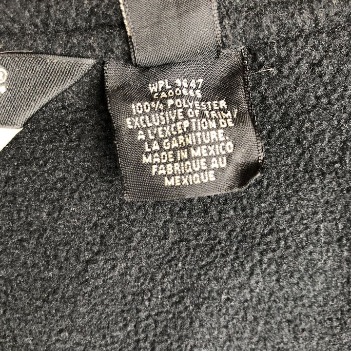 Eddie Bauer EBTEK Fleece Vest, Men's Size L polyester black type Vintage Second Hand