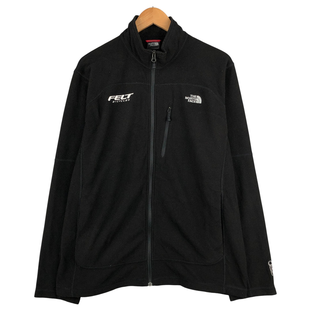 The North Face Never Stop Exploring Fleece Jacket, Men's XL polyester black type Vintage Second Hand