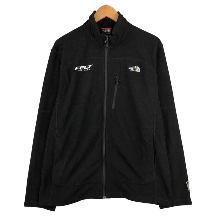 The North Face Never Stop Exploring Fleece Jacket, Men's XL polyester black type Vintage Second Hand