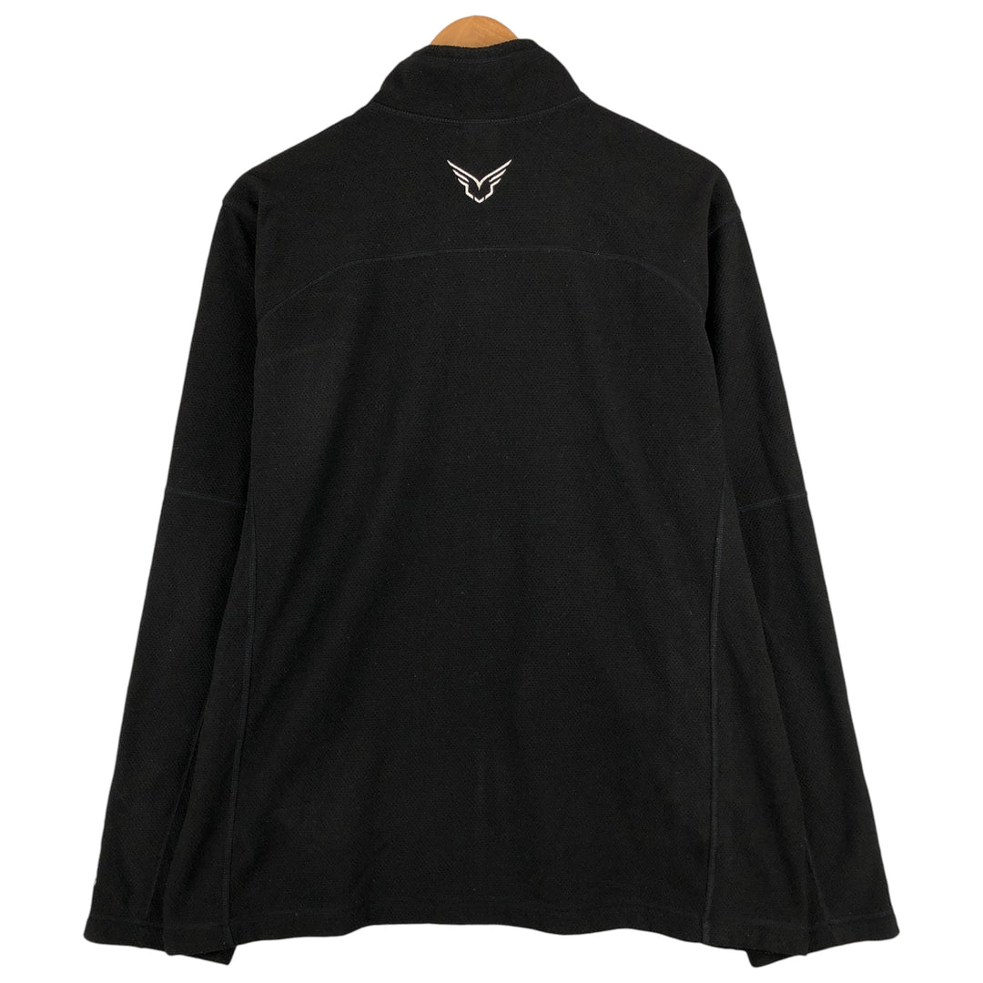 The North Face Never Stop Exploring Fleece Jacket, Men's XL polyester black type Vintage Second Hand