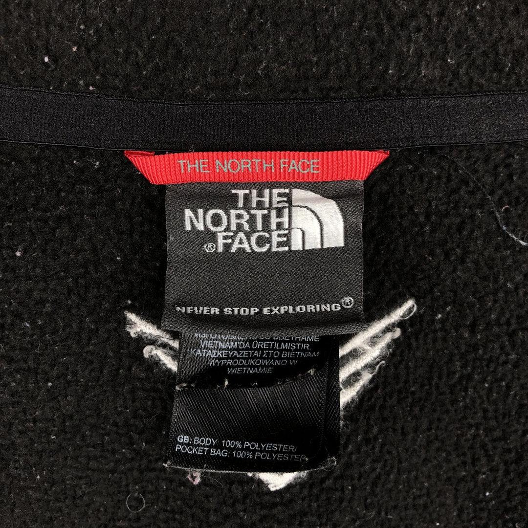The North Face Never Stop Exploring Fleece Jacket, Men's XL polyester black type Vintage Second Hand