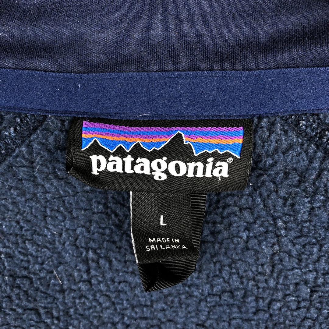 Patagonia Better Sweater 25527FA16 Fleece Jacket, Men's Size L polyester Blue type light blue Vintage Second Hand
