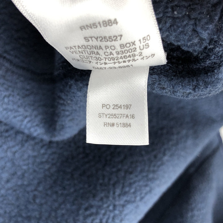 Patagonia Better Sweater 25527FA16 Fleece Jacket, Men's Size L polyester Blue type light blue Vintage Second Hand