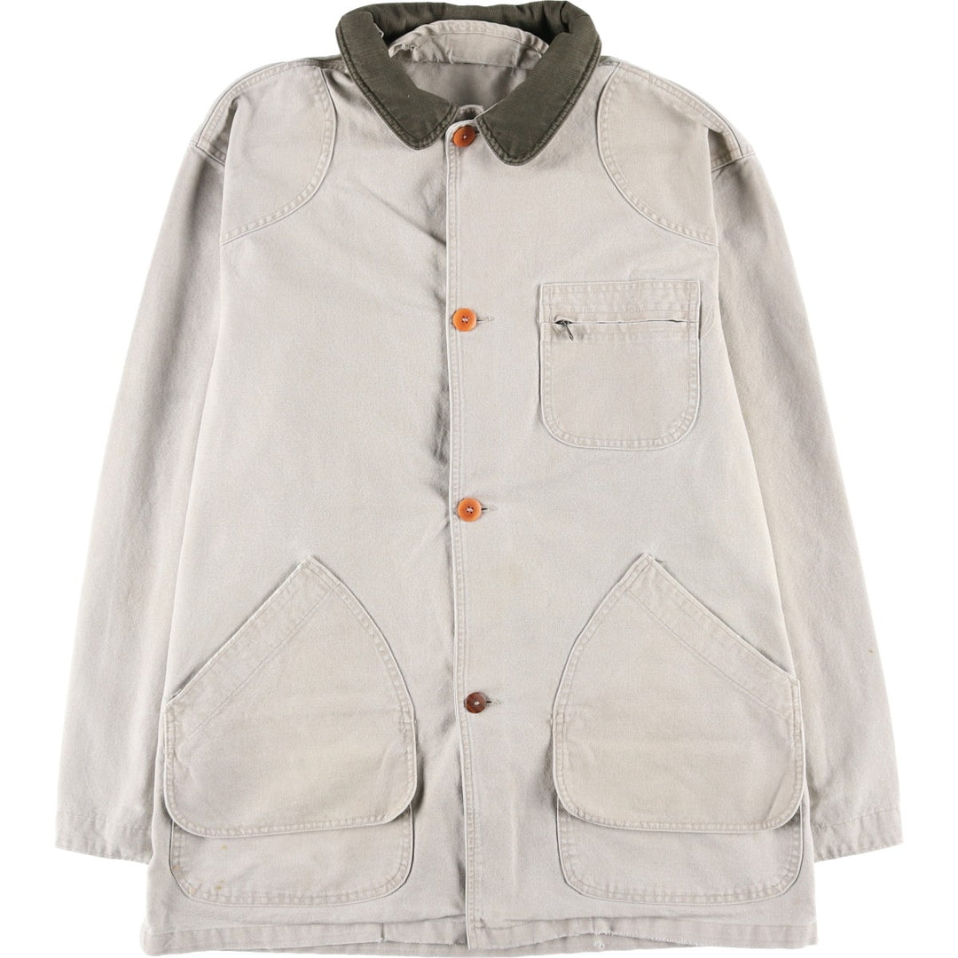 Vintage 70s-80'S LL Bean Duck Hunting Jacket, Men's Size XL unclear Beige type Vintage Second Hand