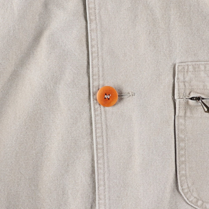 Vintage 70s-80'S LL Bean Duck Hunting Jacket, Men's Size XL unclear Beige type Vintage Second Hand