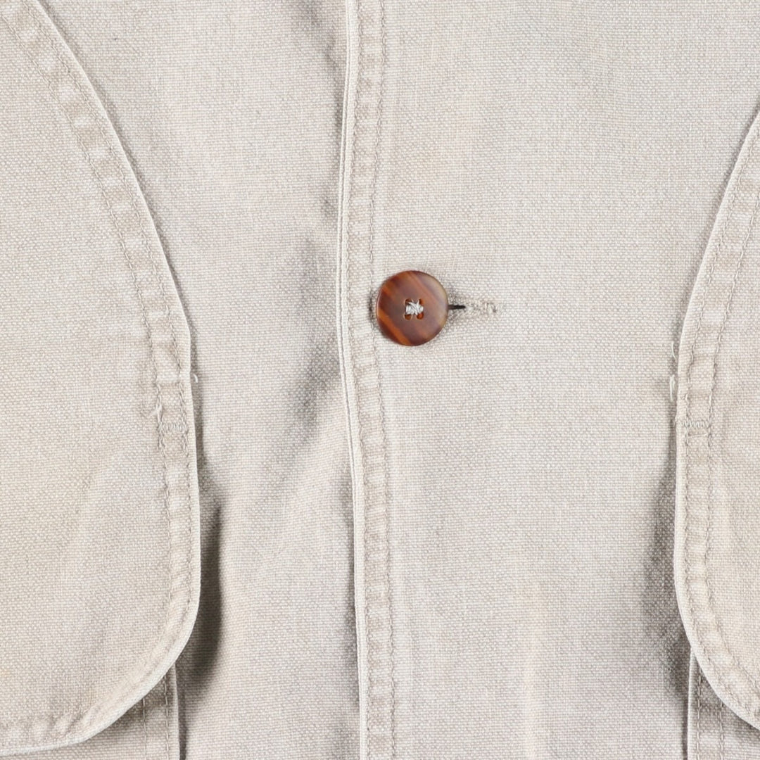 Vintage 70s-80'S LL Bean Duck Hunting Jacket, Men's Size XL unclear Beige type Vintage Second Hand