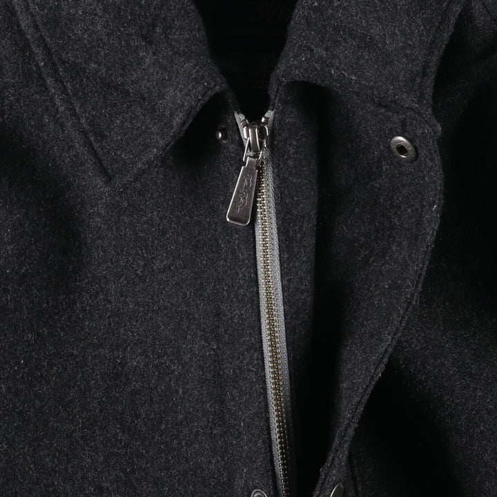 Brooks Brothers 346 Padded Wool Jacket, Men's Size Small wool black type Vintage Second Hand