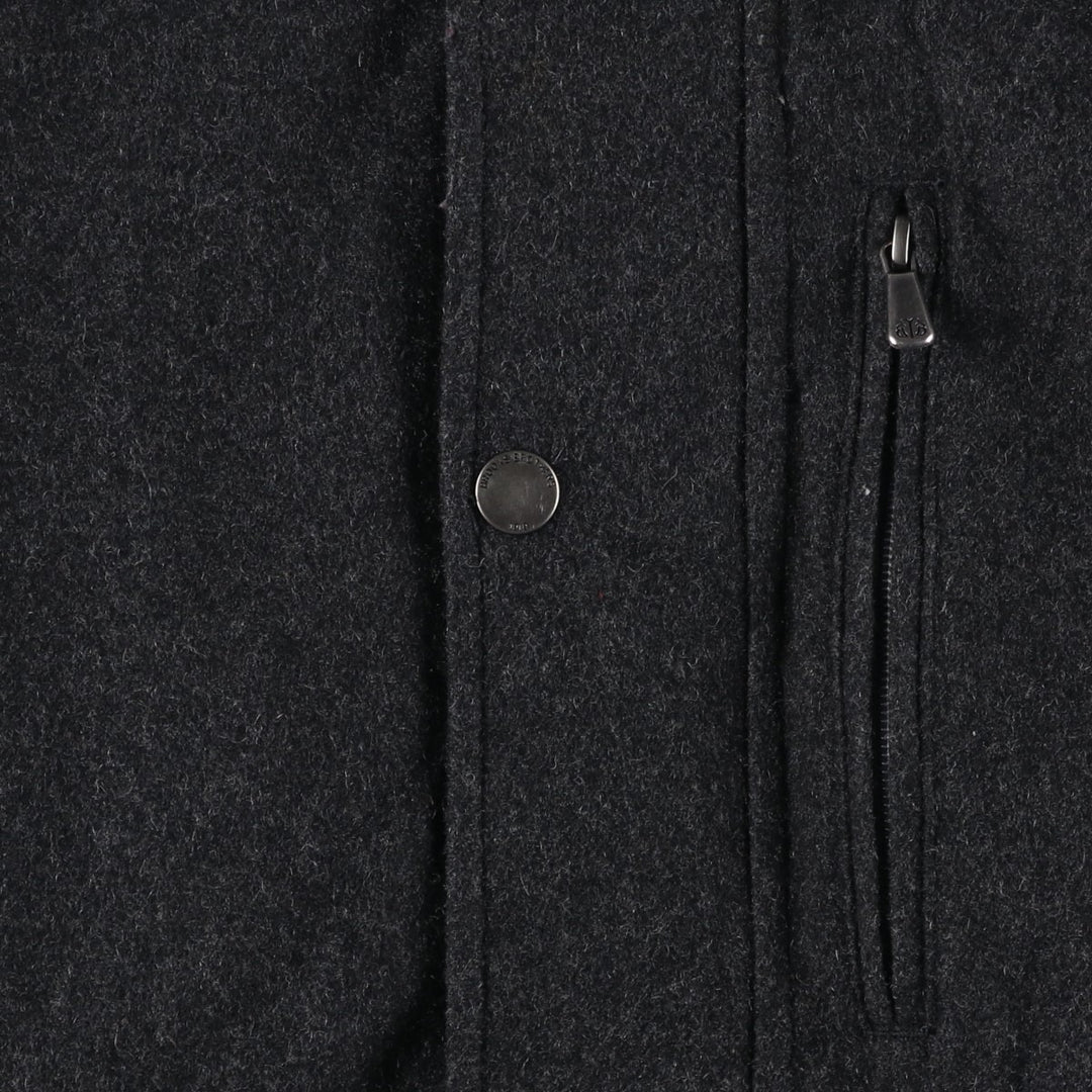 Brooks Brothers 346 Padded Wool Jacket, Men's Size Small wool black type Vintage Second Hand