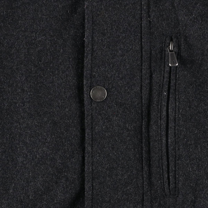 Brooks Brothers 346 Padded Wool Jacket, Men's Size Small wool black type Vintage Second Hand