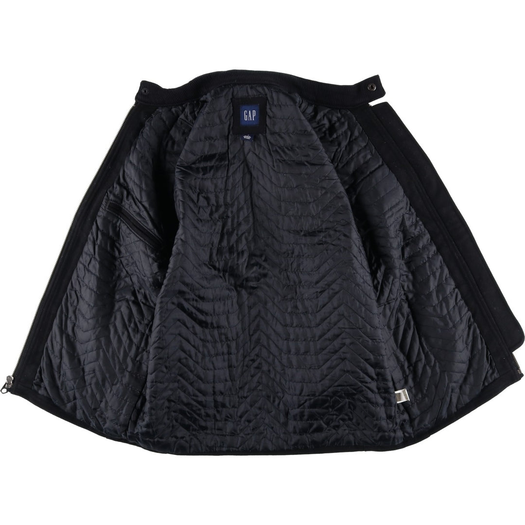 2000'S GAP padded wool jacket, men's size S wool black type Vintage Second Hand