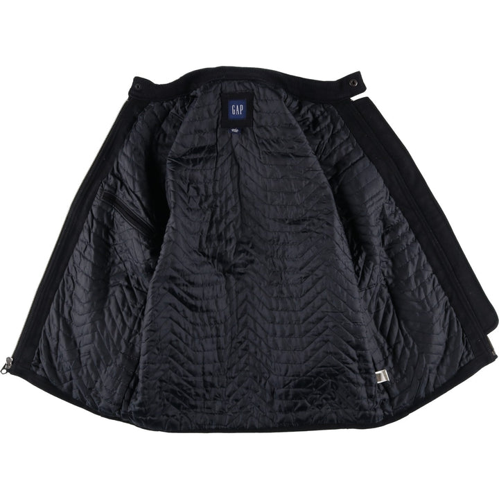 2000'S GAP padded wool jacket, men's size S wool black type Vintage Second Hand