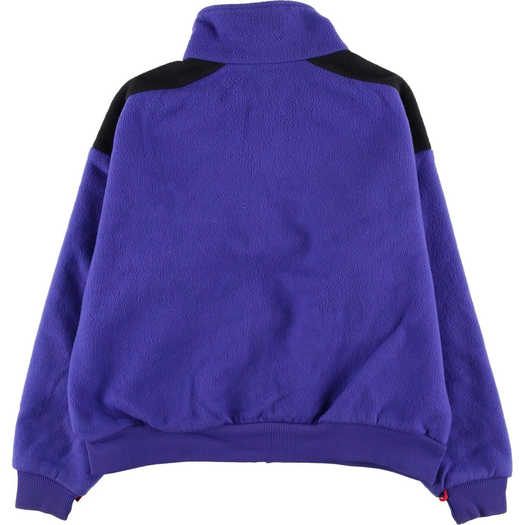90'S Columbia White Tag Fleece Jacket, Made in USA, Men's XL, Vintage unclear purple type Vintage Second Hand