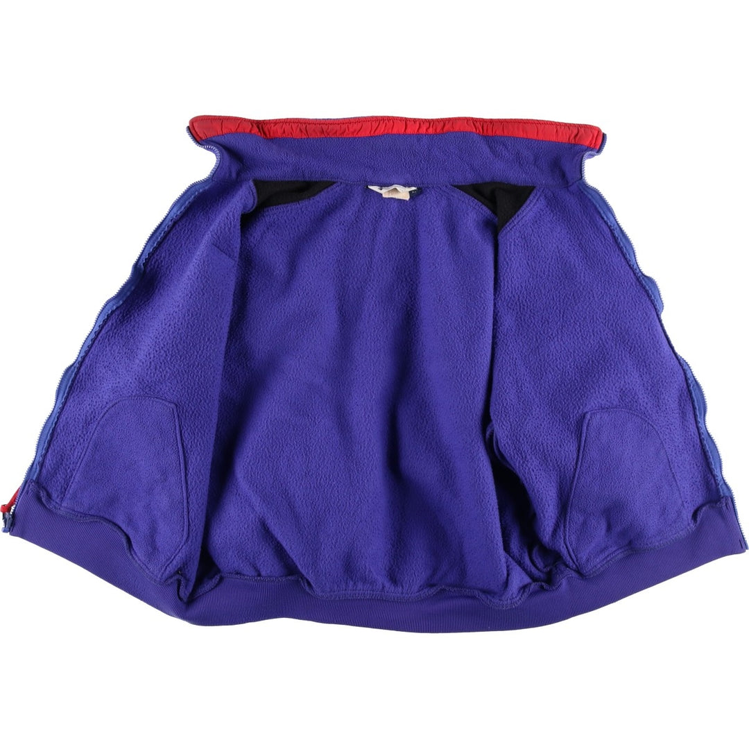 90'S Columbia White Tag Fleece Jacket, Made in USA, Men's XL, Vintage unclear purple type Vintage Second Hand