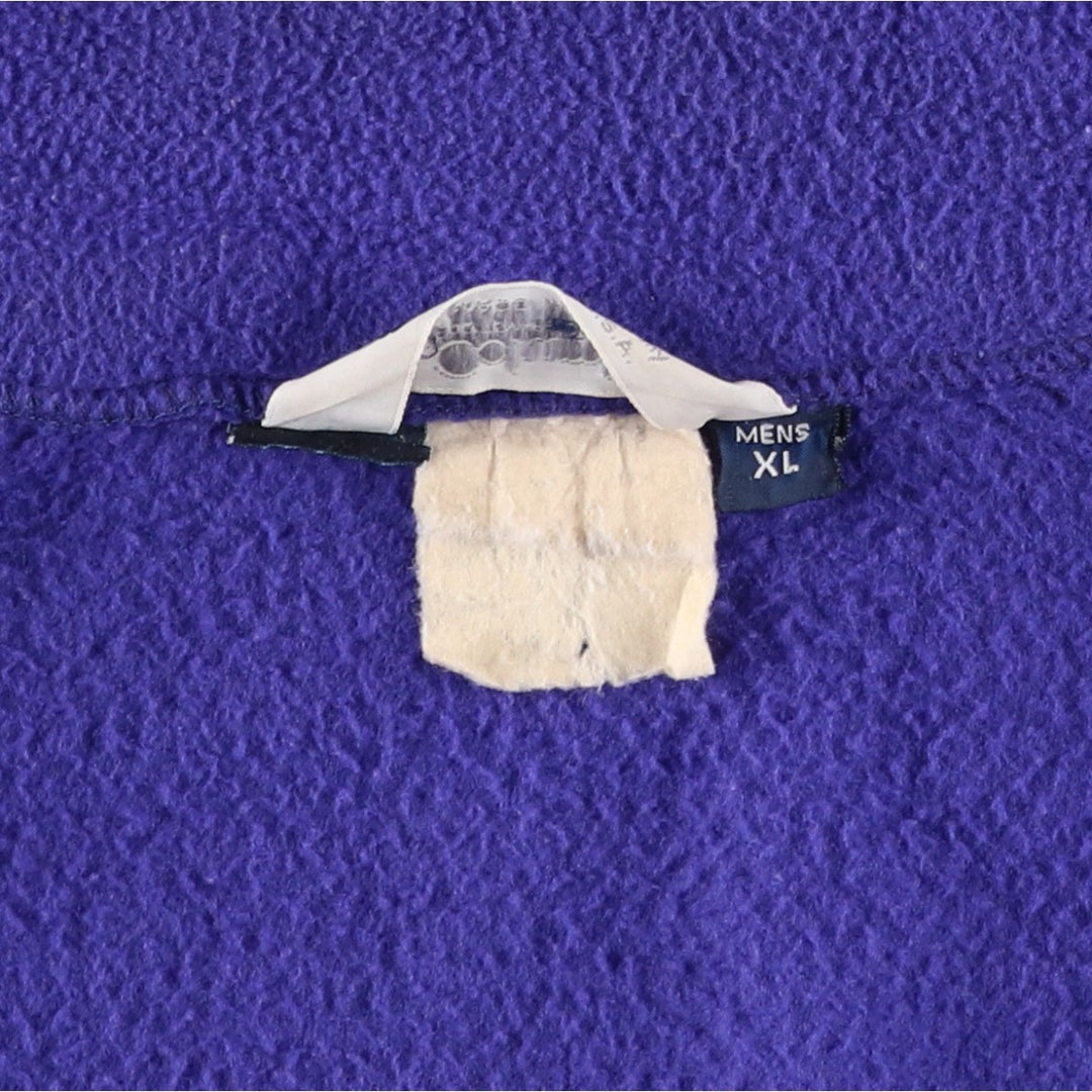 90'S Columbia White Tag Fleece Jacket, Made in USA, Men's XL, Vintage unclear purple type Vintage Second Hand