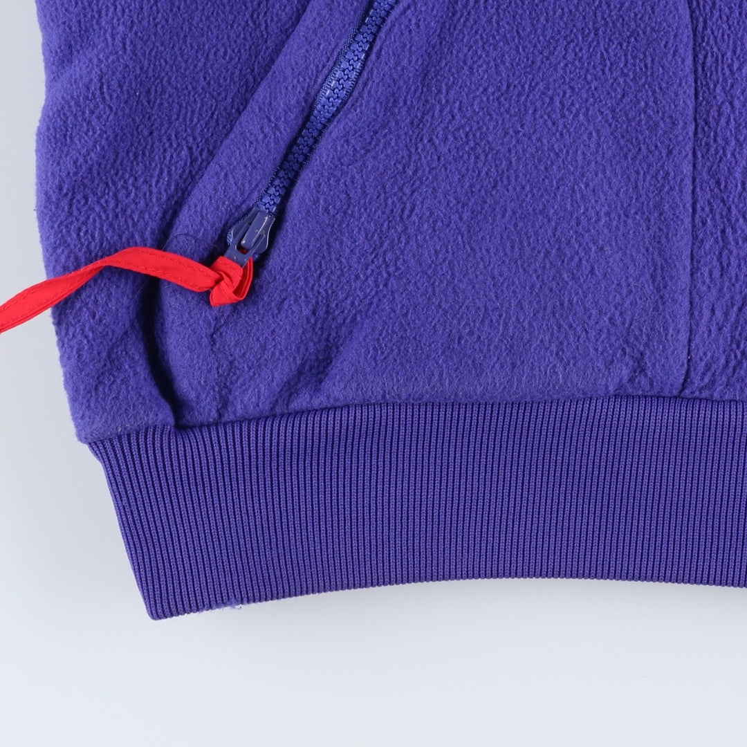 90'S Columbia White Tag Fleece Jacket, Made in USA, Men's XL, Vintage unclear purple type Vintage Second Hand