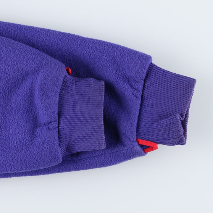 90'S Columbia White Tag Fleece Jacket, Made in USA, Men's XL, Vintage unclear purple type Vintage Second Hand