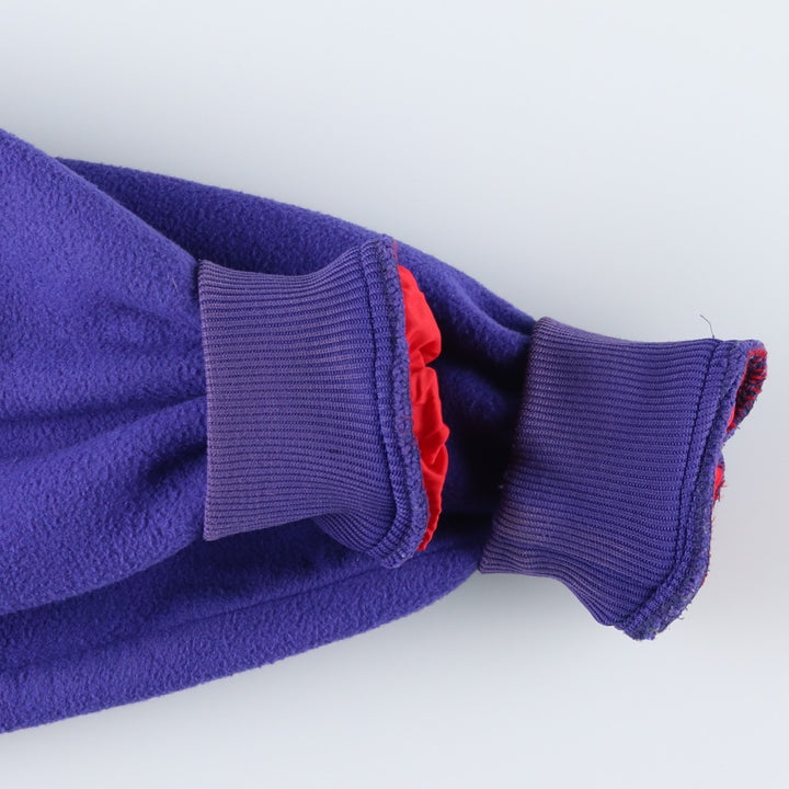 90'S Columbia White Tag Fleece Jacket, Made in USA, Men's XL, Vintage unclear purple type Vintage Second Hand