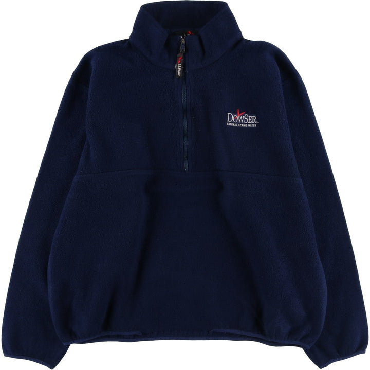 90s-00'S LLBean OUTDOORS Fleece Pullover, Men's Size L polyester navy blue type Vintage Second Hand