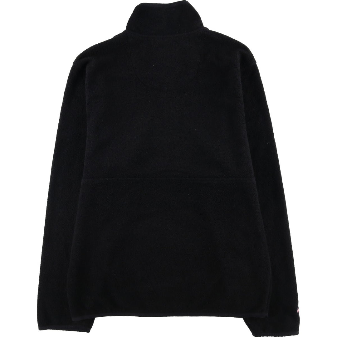 90s-00'S Ralph Lauren Polo Jeans Company fleece pullover, men's size M polyester black type Vintage Second Hand