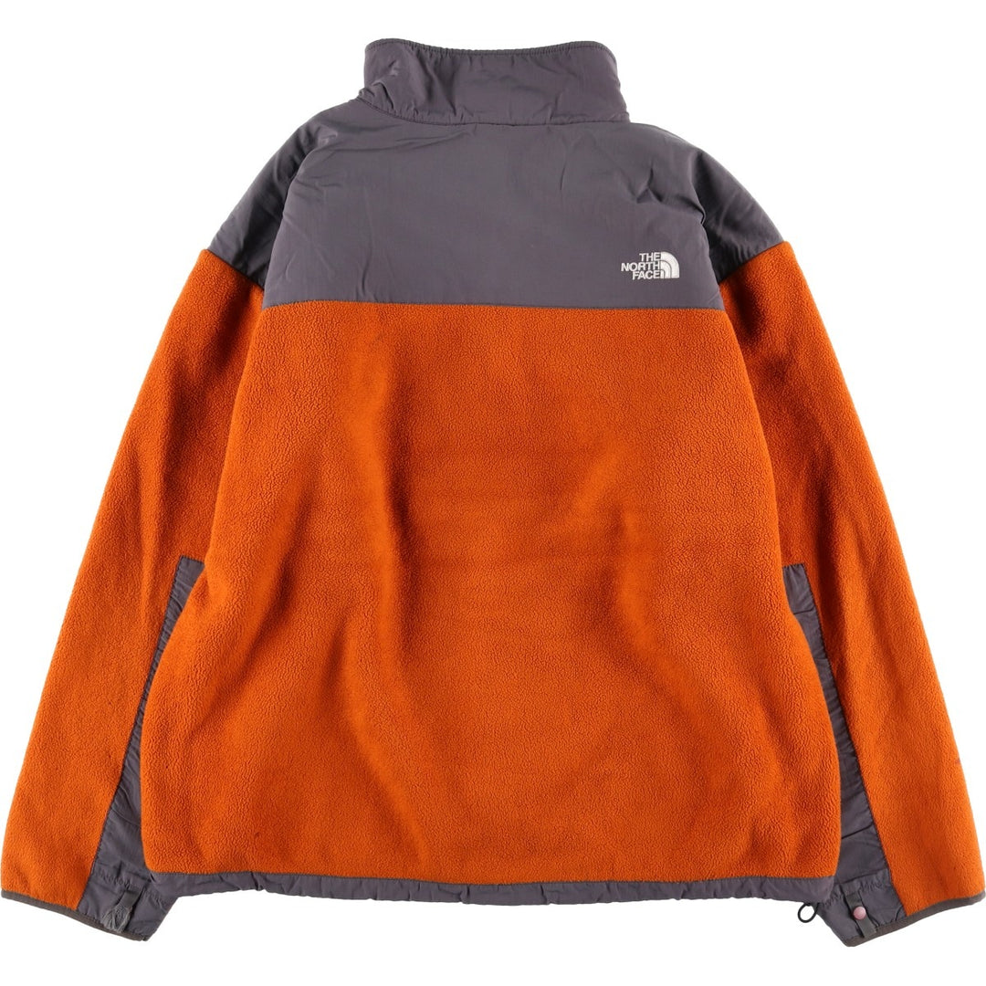 The North Face Denali Jacket, Nylon and Fleece, Men's XXL polyester orange type Vintage Second Hand