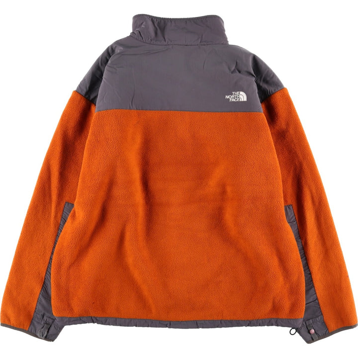 The North Face Denali Jacket, Nylon and Fleece, Men's XXL polyester orange type Vintage Second Hand