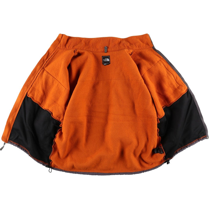The North Face Denali Jacket, Nylon and Fleece, Men's XXL polyester orange type Vintage Second Hand