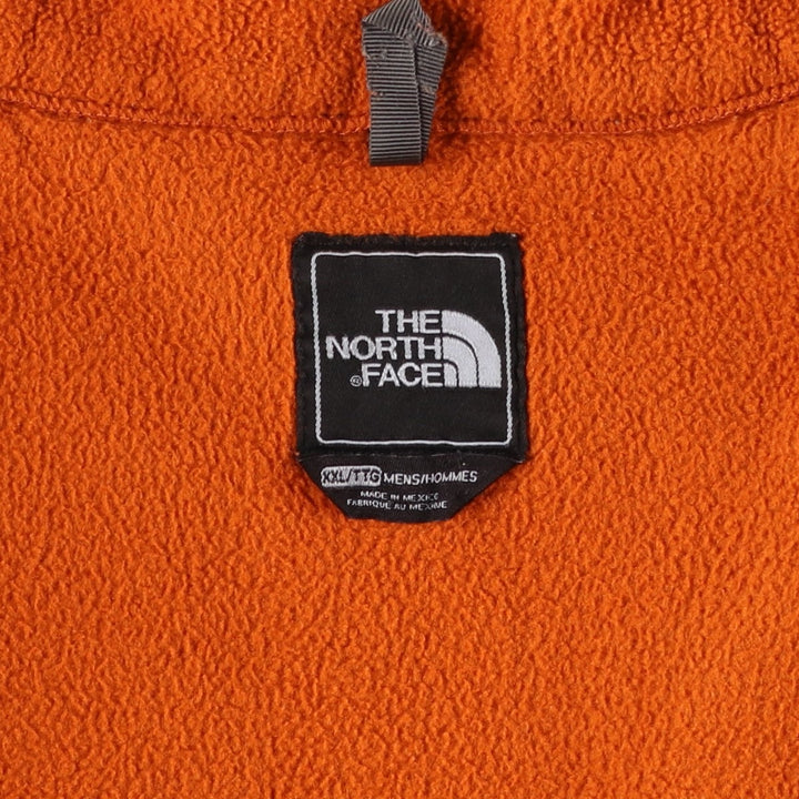 The North Face Denali Jacket, Nylon and Fleece, Men's XXL polyester orange type Vintage Second Hand
