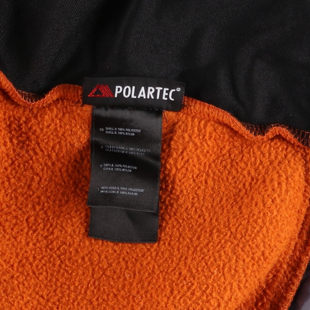 The North Face Denali Jacket, Nylon and Fleece, Men's XXL polyester orange type Vintage Second Hand