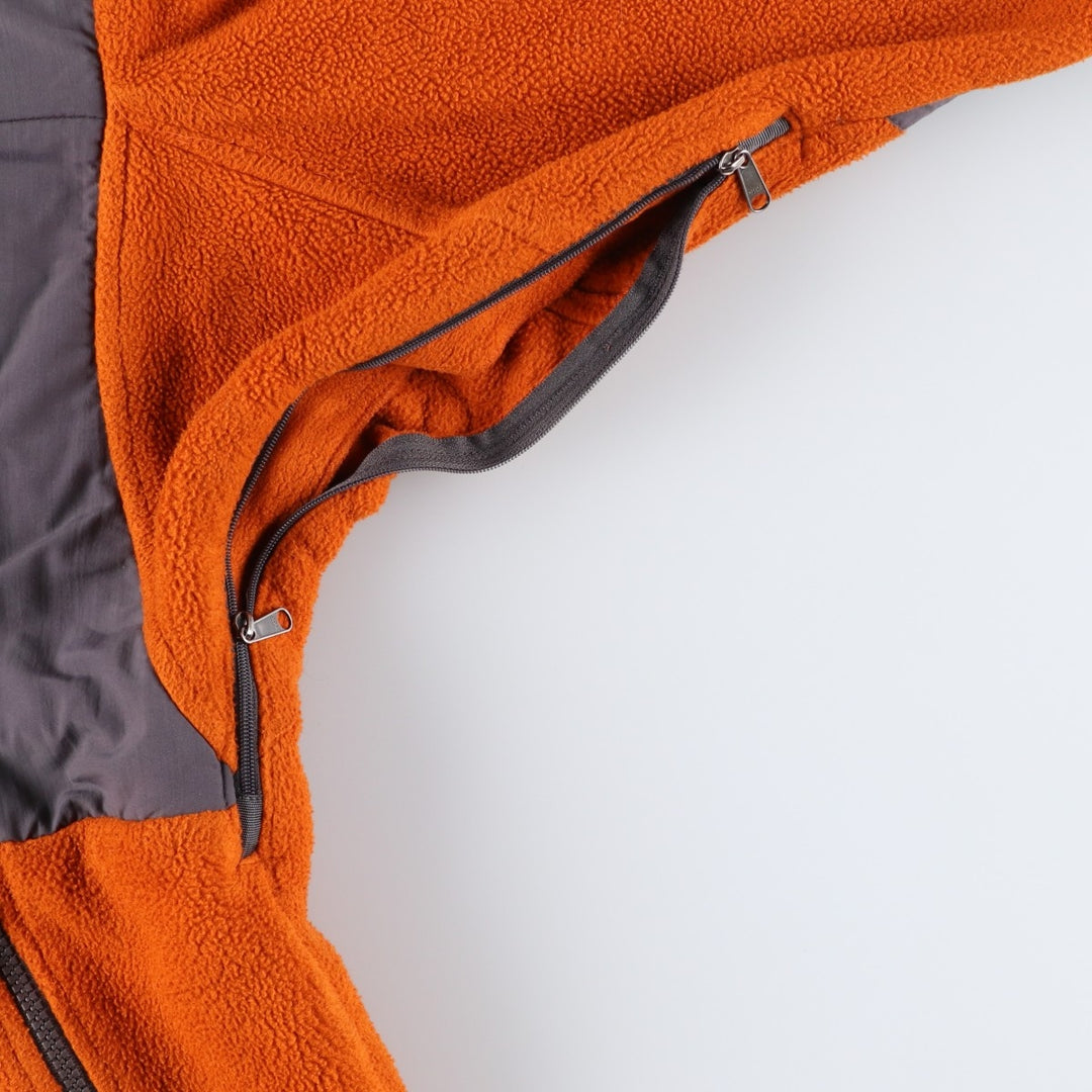 The North Face Denali Jacket, Nylon and Fleece, Men's XXL polyester orange type Vintage Second Hand