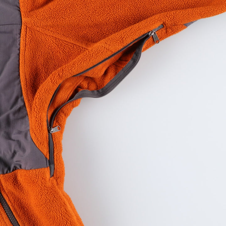 The North Face Denali Jacket, Nylon and Fleece, Men's XXL polyester orange type Vintage Second Hand