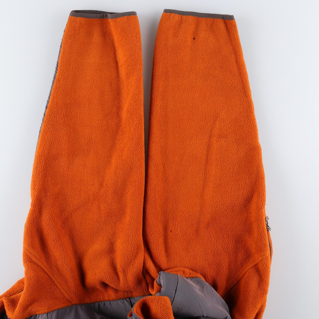 The North Face Denali Jacket, Nylon and Fleece, Men's XXL polyester orange type Vintage Second Hand