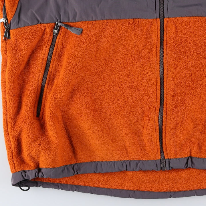 The North Face Denali Jacket, Nylon and Fleece, Men's XXL polyester orange type Vintage Second Hand