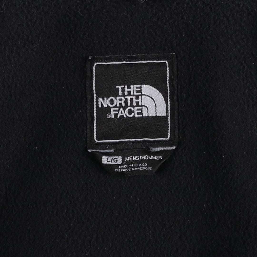 The North Face Denali Hoodie, Nylon and Fleece Parka, Men's Size L recycled polyester black type Vintage Second Hand